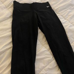 Black yoga leggings PINK by VS